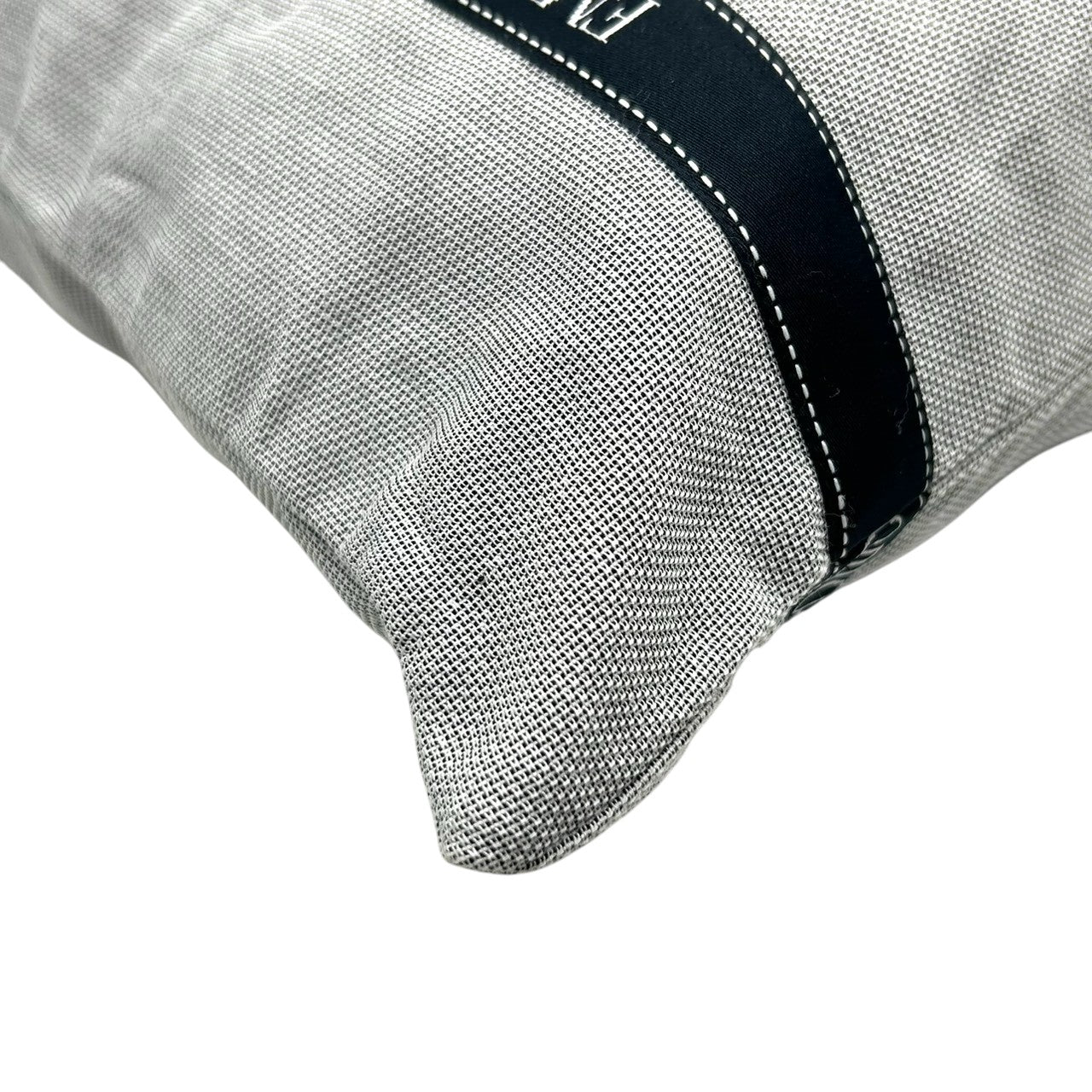 【EMPORIO ARMANI】エンポリオアルマーニ 2WAY トートバッグ ショルダーバッグ 大容量 キャンバス グレー ロゴテープストラップ メンズ レディース ユニセックス カジュアル スタイリッシュ イタリア製 人気モデル クリーニング済み s66