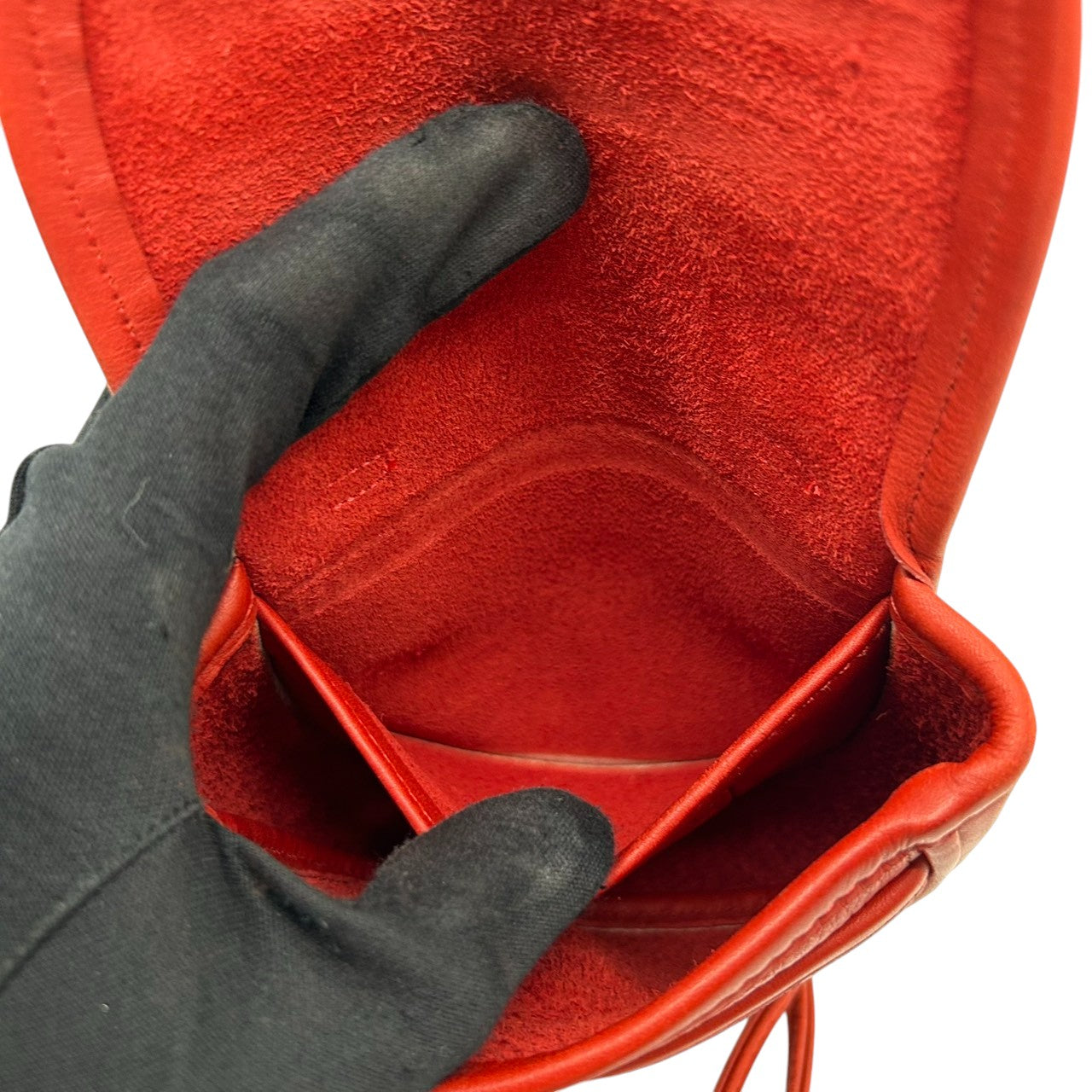 【希少/USA製】オールドコーチ COACH ショルダーバッグ ポシェット ミニバッグ レッド グラブタンレザー ドイツホック ゴールド金具 USA製 1086-335 ヴィンテージ レディース クラシック レアモデル S51