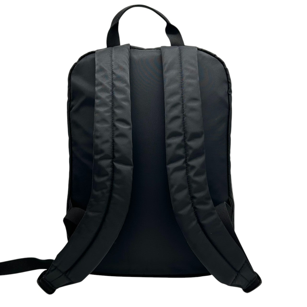 【美品】Manhattan Portage マンハッタンポーテージ バックパック リュックサック A4収納可 薄マチ スリム ナイロン ブラック 黒 カジュアル メンズ レディース ユニセックス 通勤通学 スタイリッシュ 人気モデル クリーニング済み s51