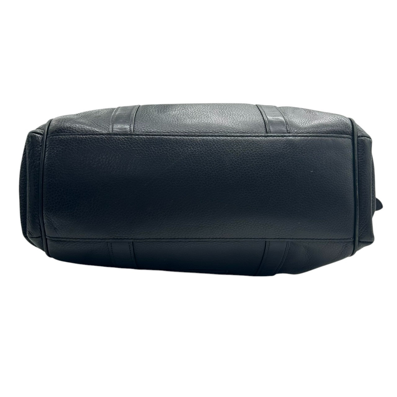 COACH コーチ フィールド トートバッグ CR324 ビジネスバッグ ブリーフケース A4収納可 自立可 大容量 本革 ペブルドレザー ブラック 黒 シルバー金具 メンズ 通勤通学 書類鞄 人気モデル クリーニング済み X