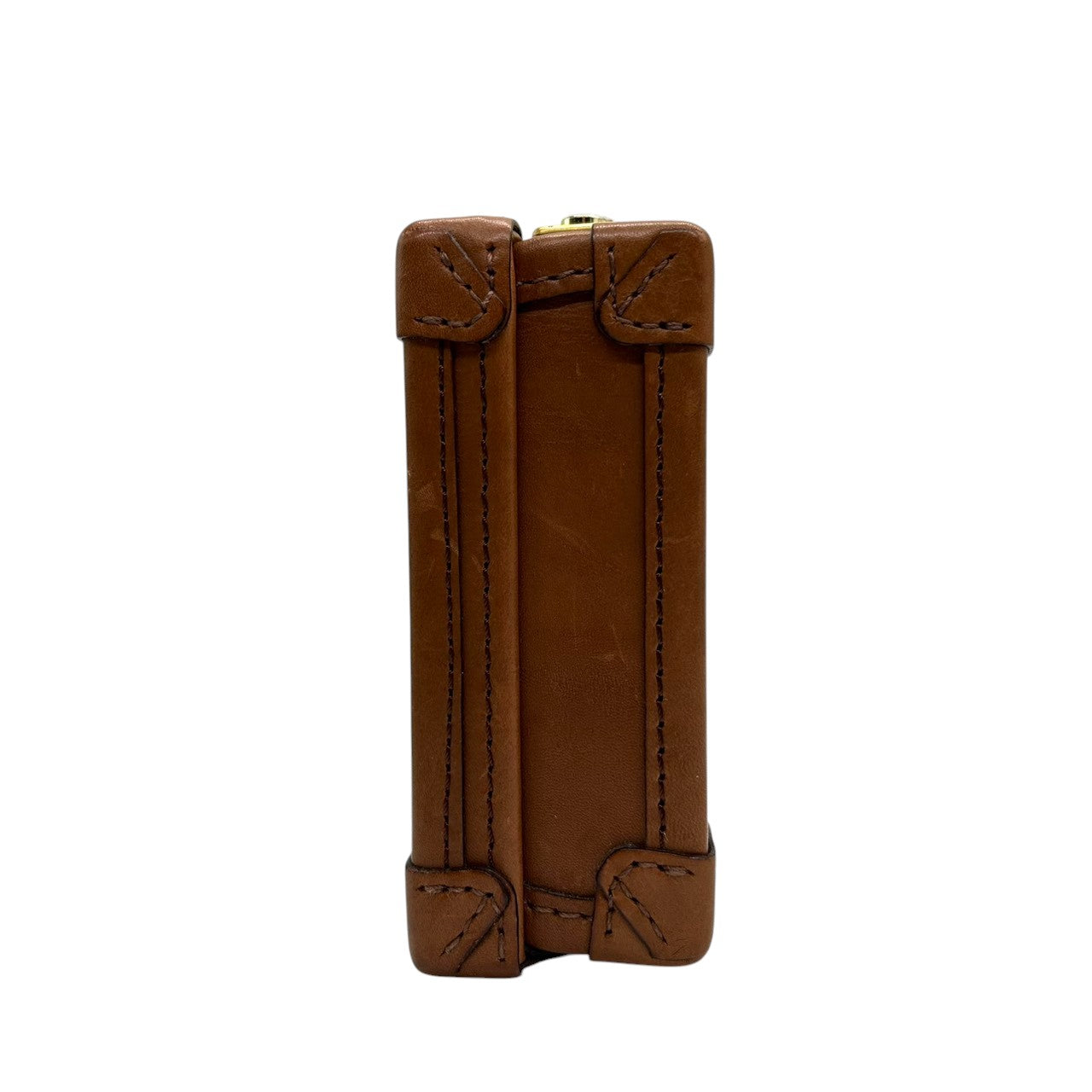 【SILVER LAKE CLUB】シルバーレイククラブ トランクケース ミニトランク アタッシュケース 本革 レザー ブラウン ゴールド金具 メンズ レディース ユニセックス ヴィンテージ レトロ クラシック インテリア 日本製 人気ブランド s74