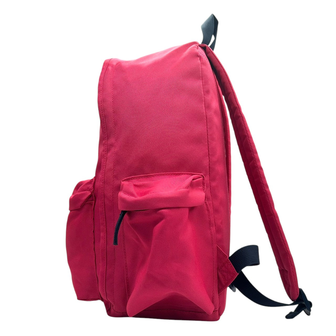 【未使用級】ポロ ラルフローレン リュック・デイパック バックパック ナイロン ピンク ネイビー ポニー刺繍 ロゴ A4収納可 軽量 大容量 カジュアル レディース メンズ ユニセックス 通勤 通学 旅行 シンプルデザイン クリーニング済み 自立可 u13