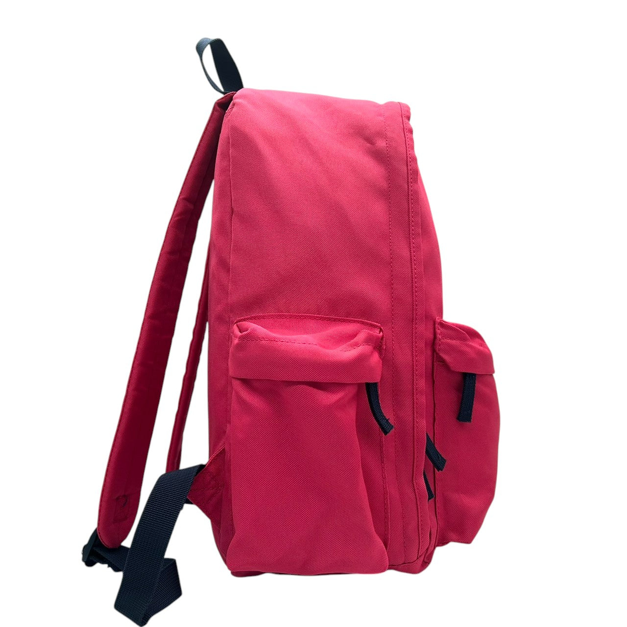 【未使用級】ポロ ラルフローレン リュック・デイパック バックパック ナイロン ピンク ネイビー ポニー刺繍 ロゴ A4収納可 軽量 大容量 カジュアル レディース メンズ ユニセックス 通勤 通学 旅行 シンプルデザイン クリーニング済み 自立可 u13