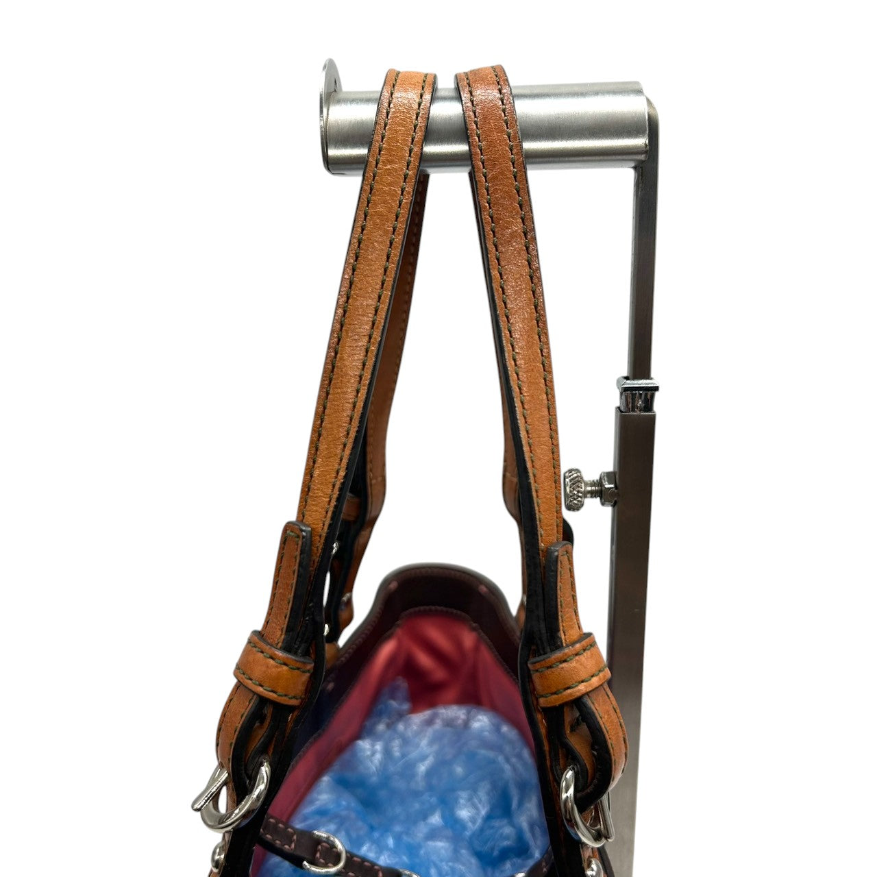 【美品】コーチ トートバッグ 8A44 レザー 本革 ブラウン A4収納可 大容量 ワンショルダー 肩掛け ビジネスバッグ 通勤 通学 レディース 機能的 ステッチ シボ革 上質レザー クラシック ヴィンテージデザイン クリーニング済み U4