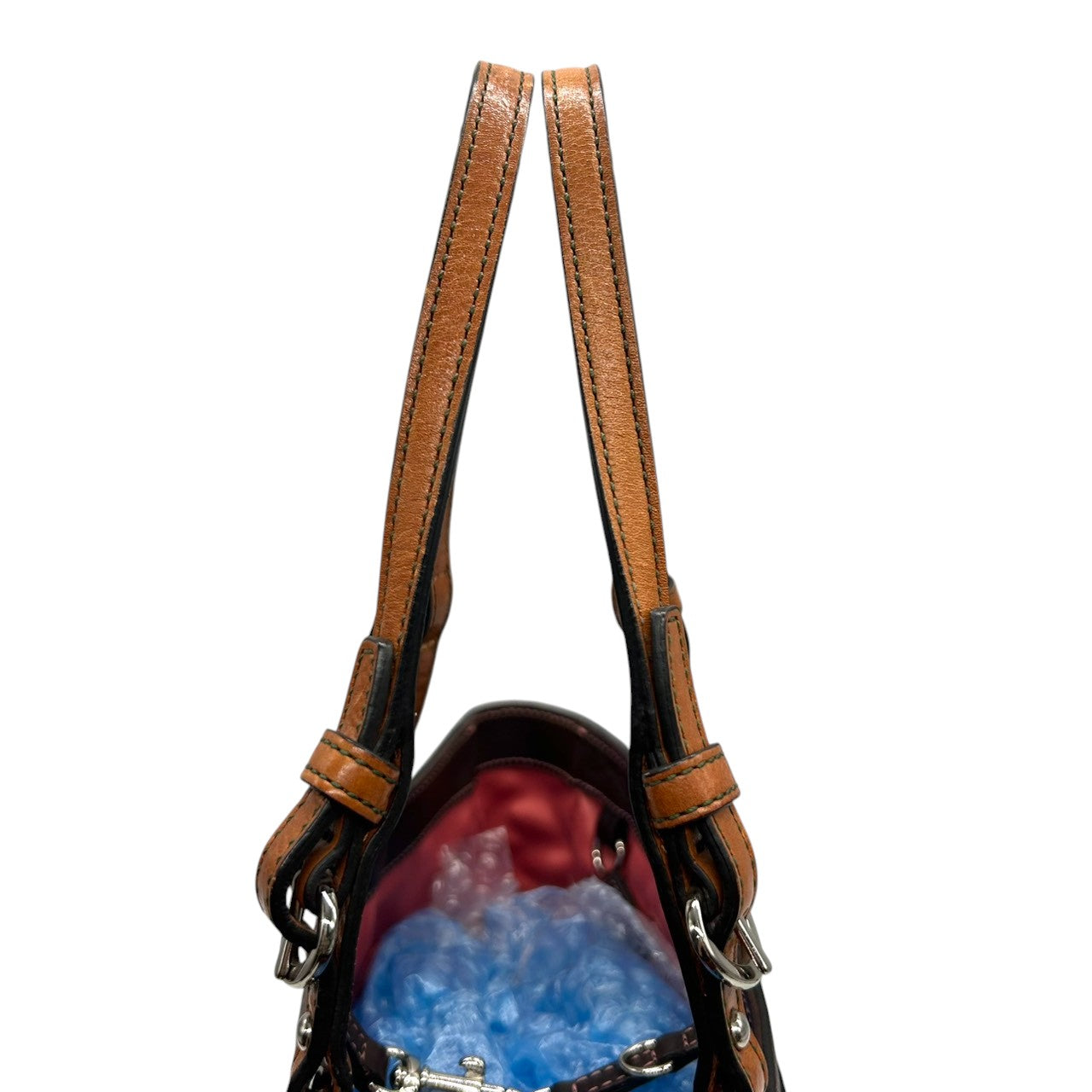 【美品】コーチ トートバッグ 8A44 レザー 本革 ブラウン A4収納可 大容量 ワンショルダー 肩掛け ビジネスバッグ 通勤 通学 レディース 機能的 ステッチ シボ革 上質レザー クラシック ヴィンテージデザイン クリーニング済み U4