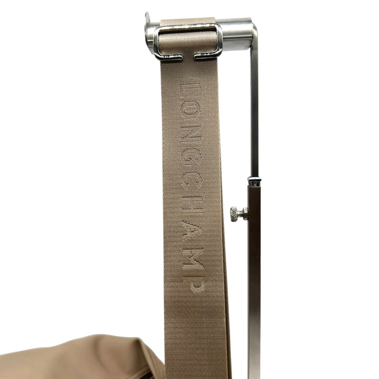 ロンシャン ショルダーバッグ ナイロン パテントレザー ベージュ ホーボーバッグ 斜め掛け可 A4収納可 大容量 レディース 軽量 機能的 カジュアル エレガント シンプルデザイン 通勤 通学 デイリーユース ロゴプレート クリーニング済み s87