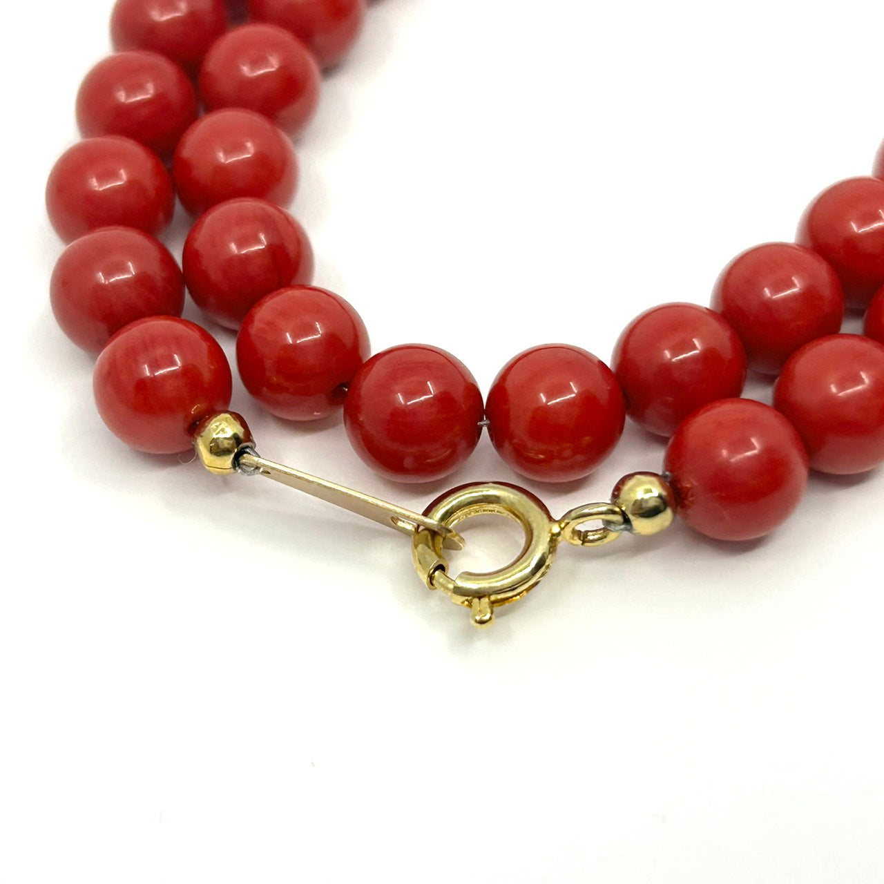 ネックレス 珊瑚（コーラル）【中古】 レディース