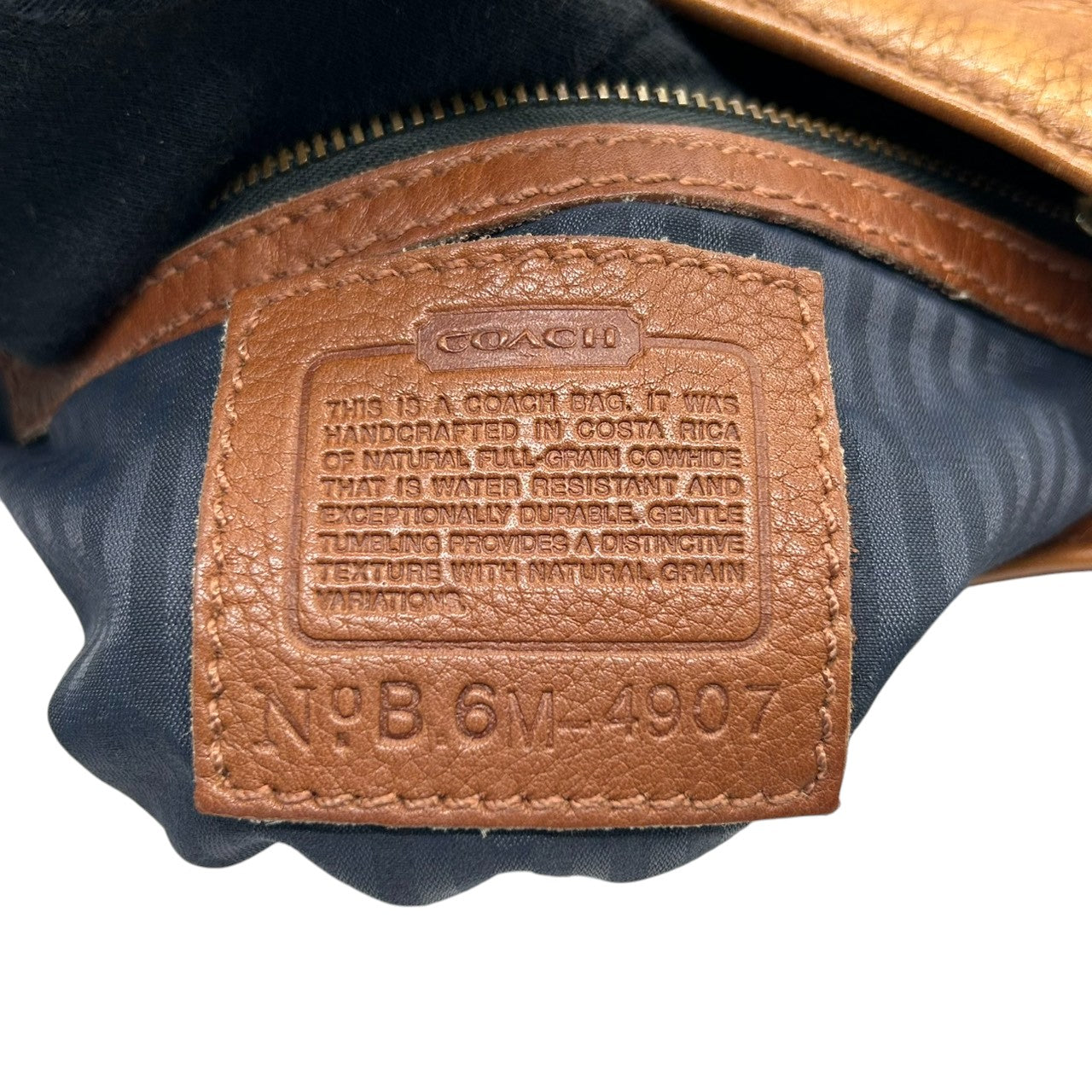 オールドコーチ ショルダーバッグ 4907 ヴィンテージ グラブタンレザー 本革 ブラウン バケツ型 斜め掛け可 レディース メンズ ユニセックス 90年代 USA製 クラシックデザイン チャーム付き レトロ COACH vintage s53