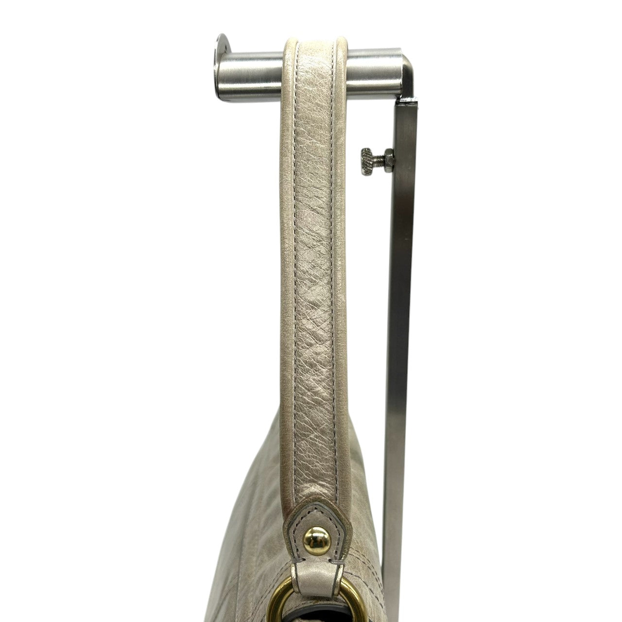 コーチ COACH ショルダーバッグ ハンドバッグ 肩掛け 2WAY レザー 本革 グレー系 ゴールド金具 レディース D1182-18160 斜め掛け可 エレガント クラシック カジュアル 通勤通学 普段使い s63