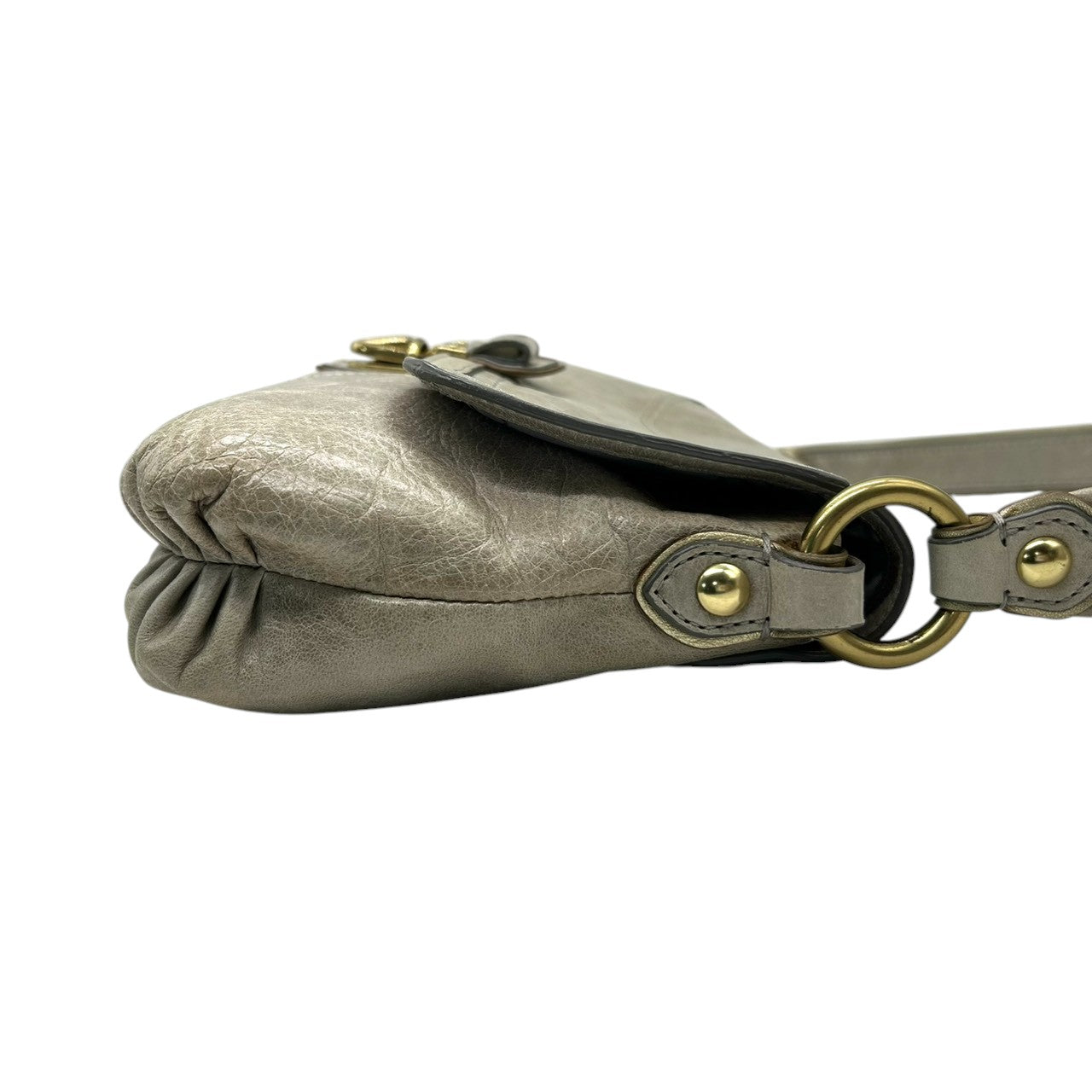 コーチ COACH ショルダーバッグ ハンドバッグ 肩掛け 2WAY レザー 本革 グレー系 ゴールド金具 レディース D1182-18160 斜め掛け可 エレガント クラシック カジュアル 通勤通学 普段使い s63