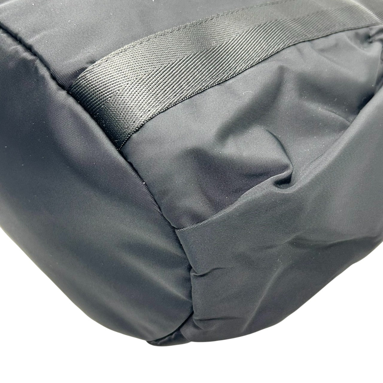 【未使用級】トッカ 2WAY トートバッグ ナイロン ブラック A4収納可 斜め掛け可 レディース ハンドバッグ ショルダーバッグ ロゴ マザーズバッグ 通勤 通学 軽量 エレガント フェミニン サイドギャザー 自立可 ゴールド金具 クリーニング済み s21