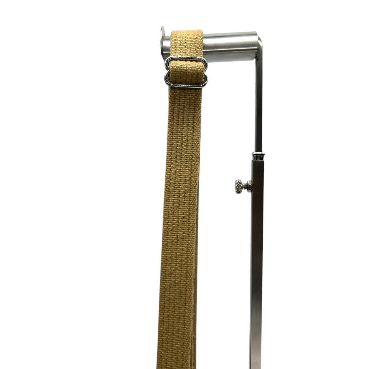 コーチ ショルダーバッグ シグネチャー ストライプ キャンバス レザー スエード ブラウン 斜め掛け可 ポシェット サコッシュ コンパクト 軽量 ミニショルダー レディース カジュアル チャーム付き スイングパック クリーニング済み s4