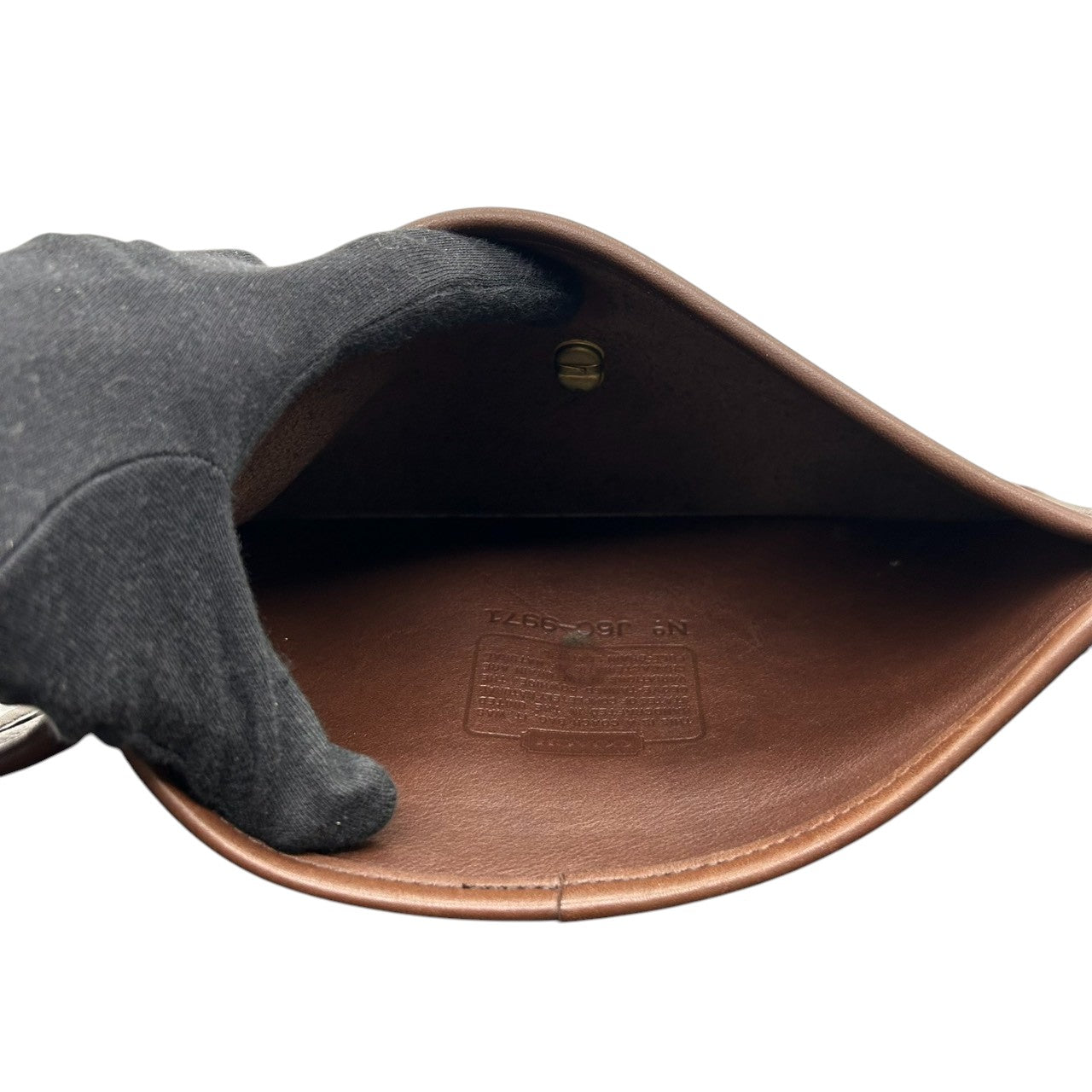 COACH オールドコーチ 2WAY ショルダーバッグ 9971 ヴィンテージ グラブタンレザー 本革 ブラウン ターンロック クラッチバッグ レディース USA製 90年代 クラシックデザイン フラップ レトロ s4