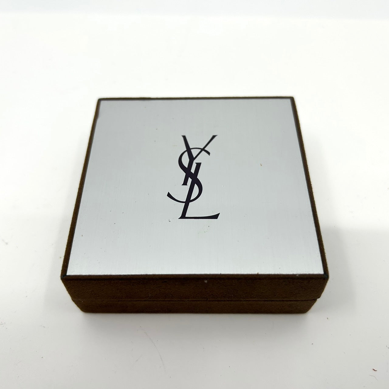 Yves Saint Laurent イヴ・サンローラン YSL タイピン ネクタイピン 2本セット ゴールド シルバー 専用ケース付き 紳士 メンズ ビジネス H4