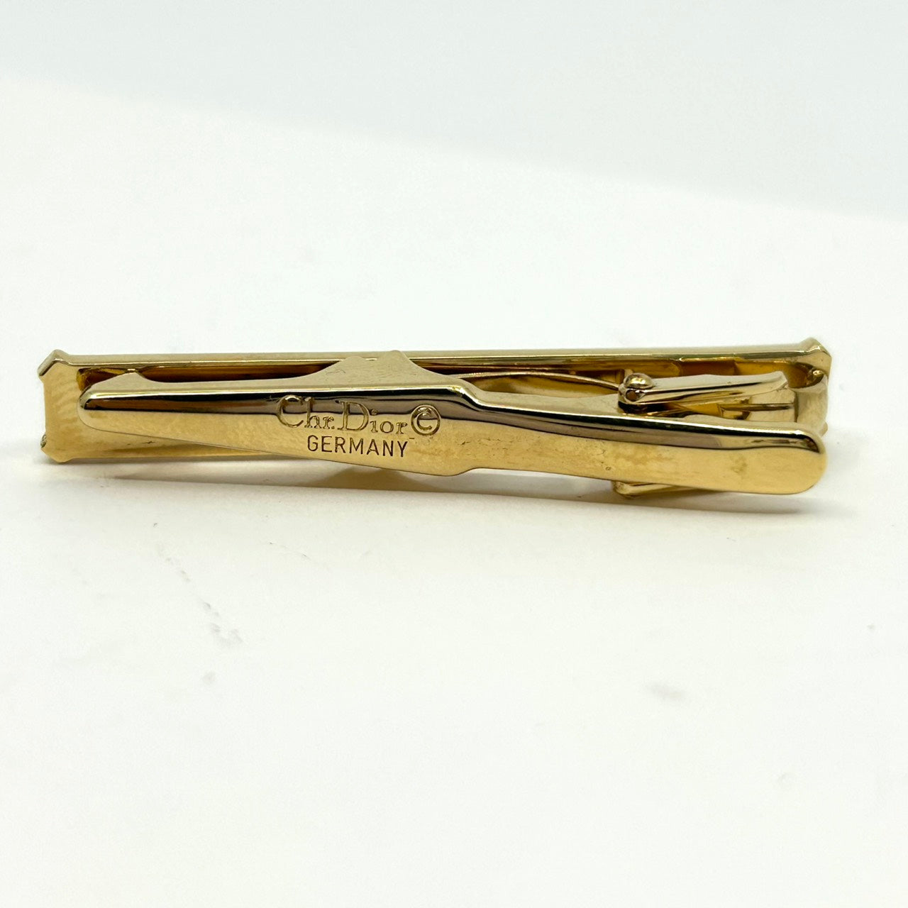 クリスチャンディオール Christian Dior カフスボタン ネクタイピン セット ゴールド 黒 ブラック CDロゴ ビジネス フォーマル 箱付き 紳士 メンズ H4