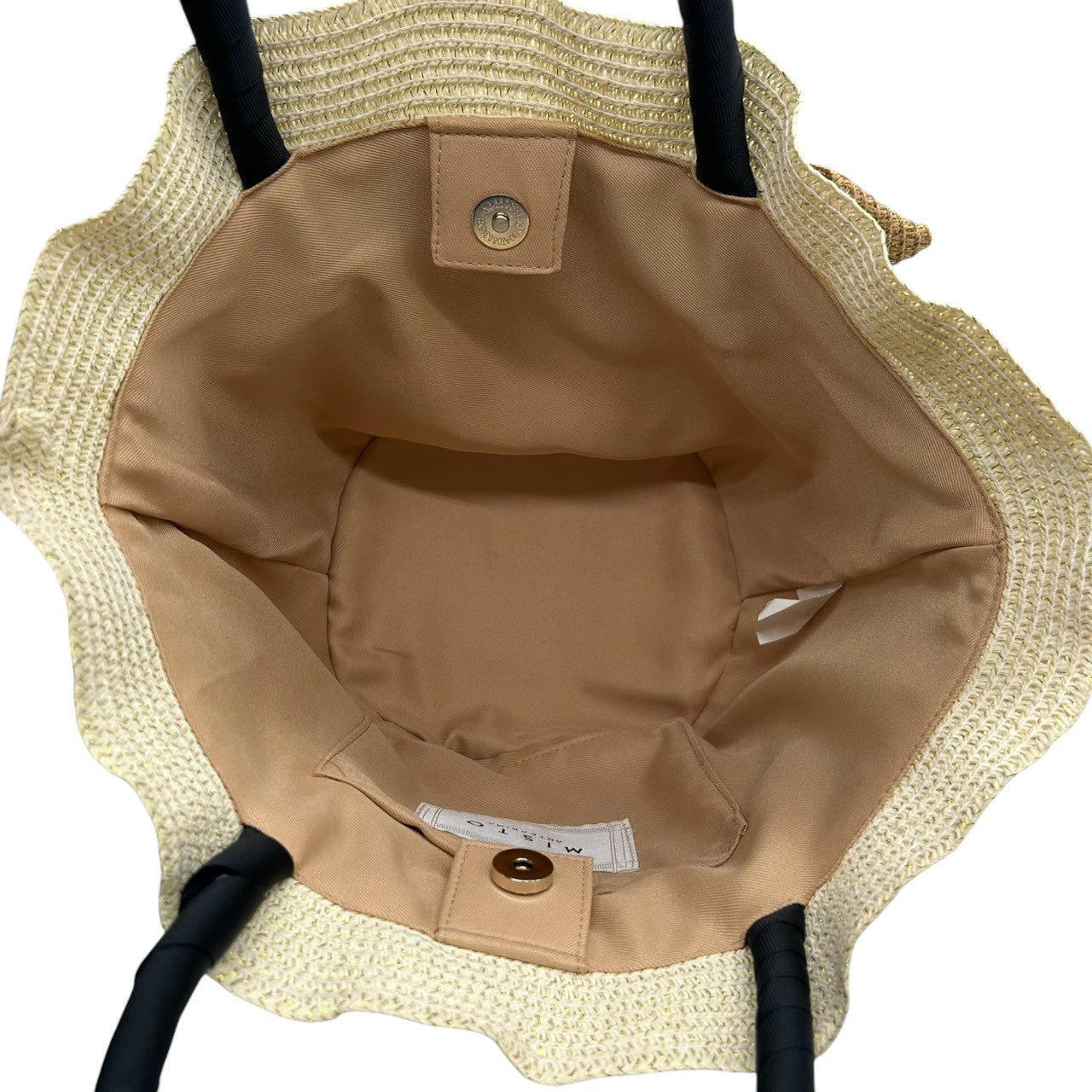 【ほぼ新品】アンテプリマミスト かごバッグ トート ストローバッグ 大きなリボン ブラウン ブラック レディース 夏 サマーバッグ 浴衣 リゾート デート フェミニン ガーリー 大人可愛い ANTEPRIMA MISTO 軽量 自立可 s63