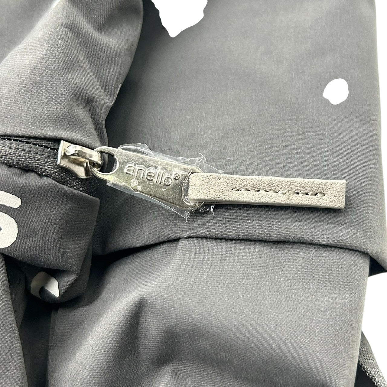 【ほぼ新品】anello アネロ×SOU SOU コラボ 口金リュック バックパック 数字柄 テキスタイルデザイン ナイロン グレー A4収納可 大容量 軽量 背面ファスナー レディース メンズ 通勤 通学 マザーズバッグ 旅行 おしゃれ s79