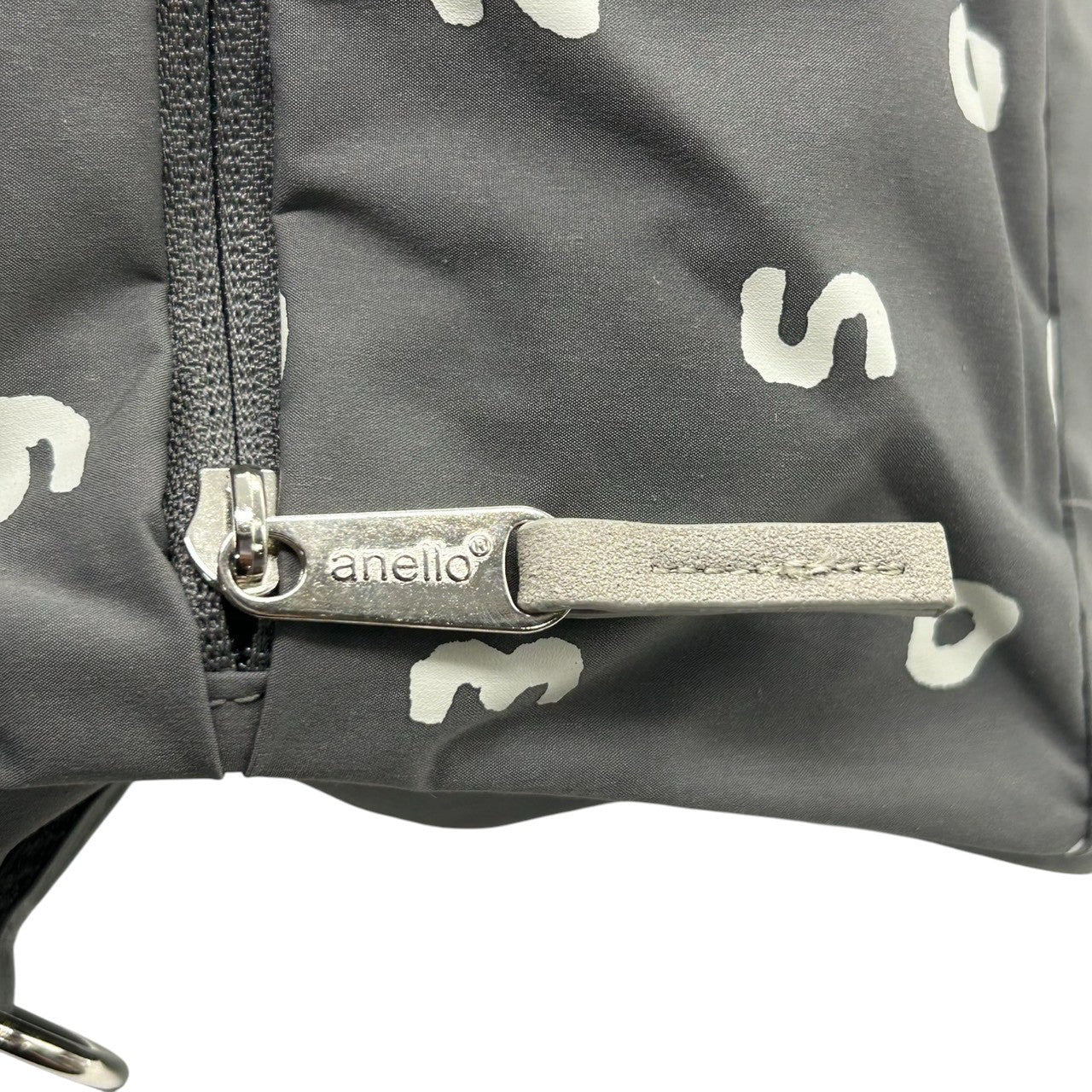 【ほぼ新品】anello アネロ×SOU SOU コラボ 2WAY 口金ミニボストン ショルダーバッグ ハンドバッグ 数字柄 ナイロン グレー 斜め掛け可 大容量 軽量 レディース メンズ 旅行 デイリーユース 京都 s32