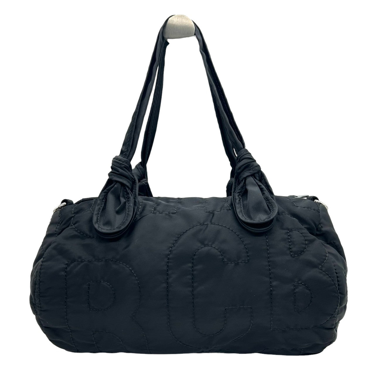 マークバイマークジェイコブス 2WAY ミニボストン ドラムバッグ ハンドバッグ ショルダーバッグ キルティング ナイロン ブラック ワンショルダー 斜め掛け可 レディース 軽量 大容量 旅行 ジムバッグ カジュアル スタイリッシュ WORKWEAR s32