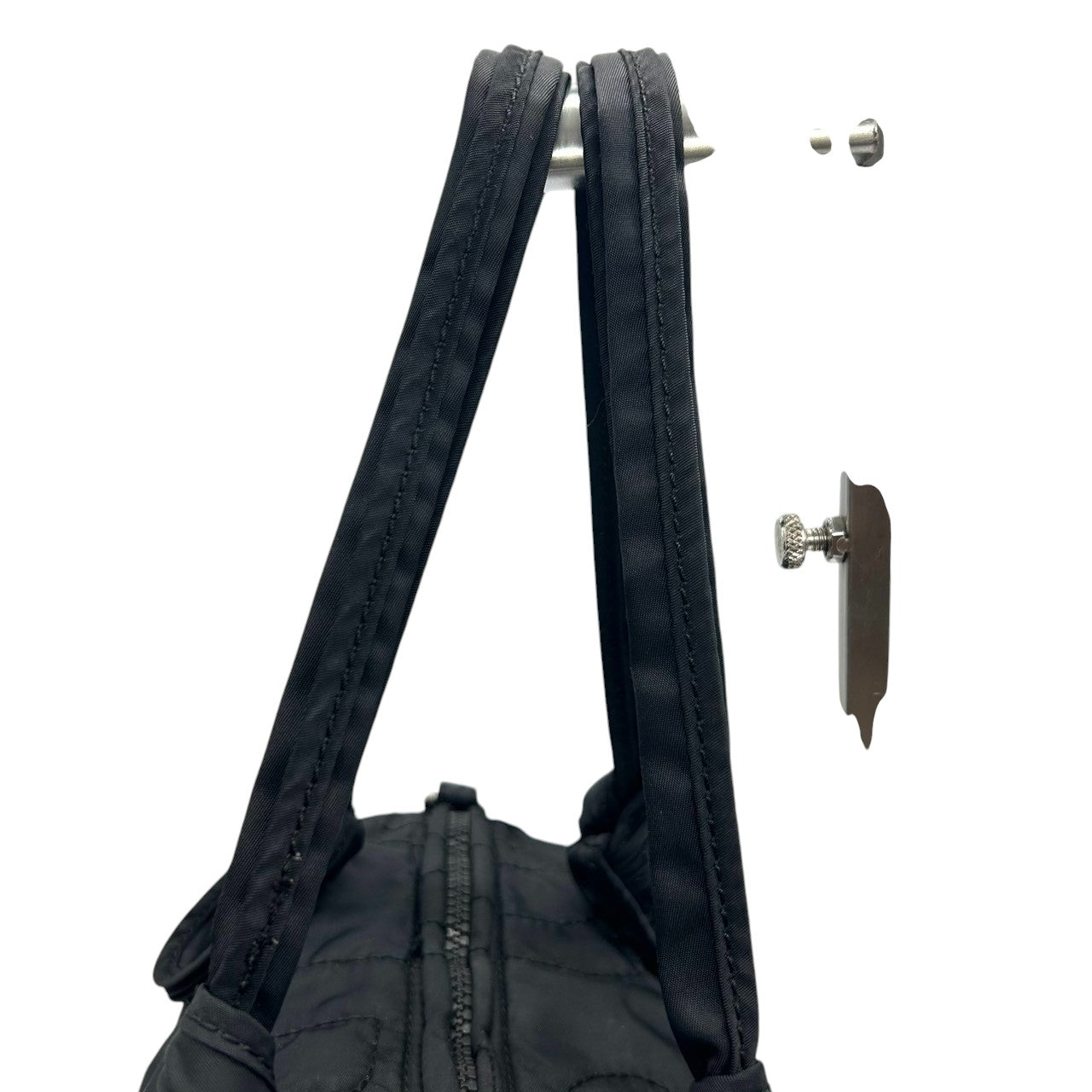 マークバイマークジェイコブス 2WAY ミニボストン ドラムバッグ ハンドバッグ ショルダーバッグ キルティング ナイロン ブラック ワンショルダー 斜め掛け可 レディース 軽量 大容量 旅行 ジムバッグ カジュアル スタイリッシュ WORKWEAR s32