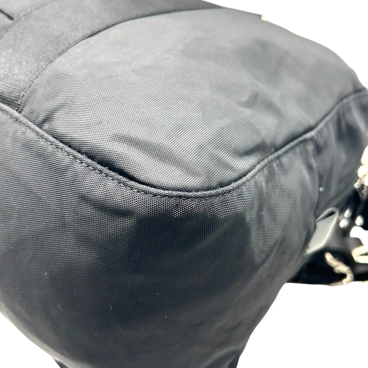 アニエスベー ボヤージュ 2WAY ボストンバッグ ハンドバッグ ショルダーバッグ ナイロン 黒 ロゴプレート A4可 大容量 軽量 斜め掛け可 レディース メンズ 旅行 ジム 出張 ビジネス マザーズバッグ agnes b. VOYAGE U4