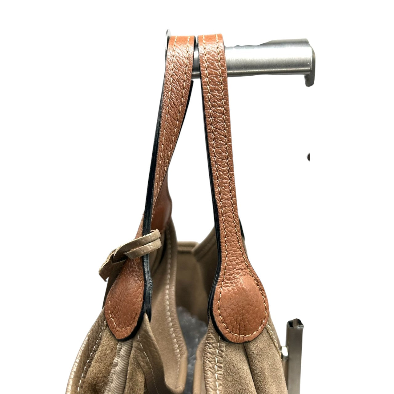 MARCO MASI マルコマージ トートバッグ ワンショルダー ホーボーバッグ スエード レザー A4可 大容量 ベージュ ブラウン レディース エレガント 上品 カジュアル 通勤通学 イタリア製 U4