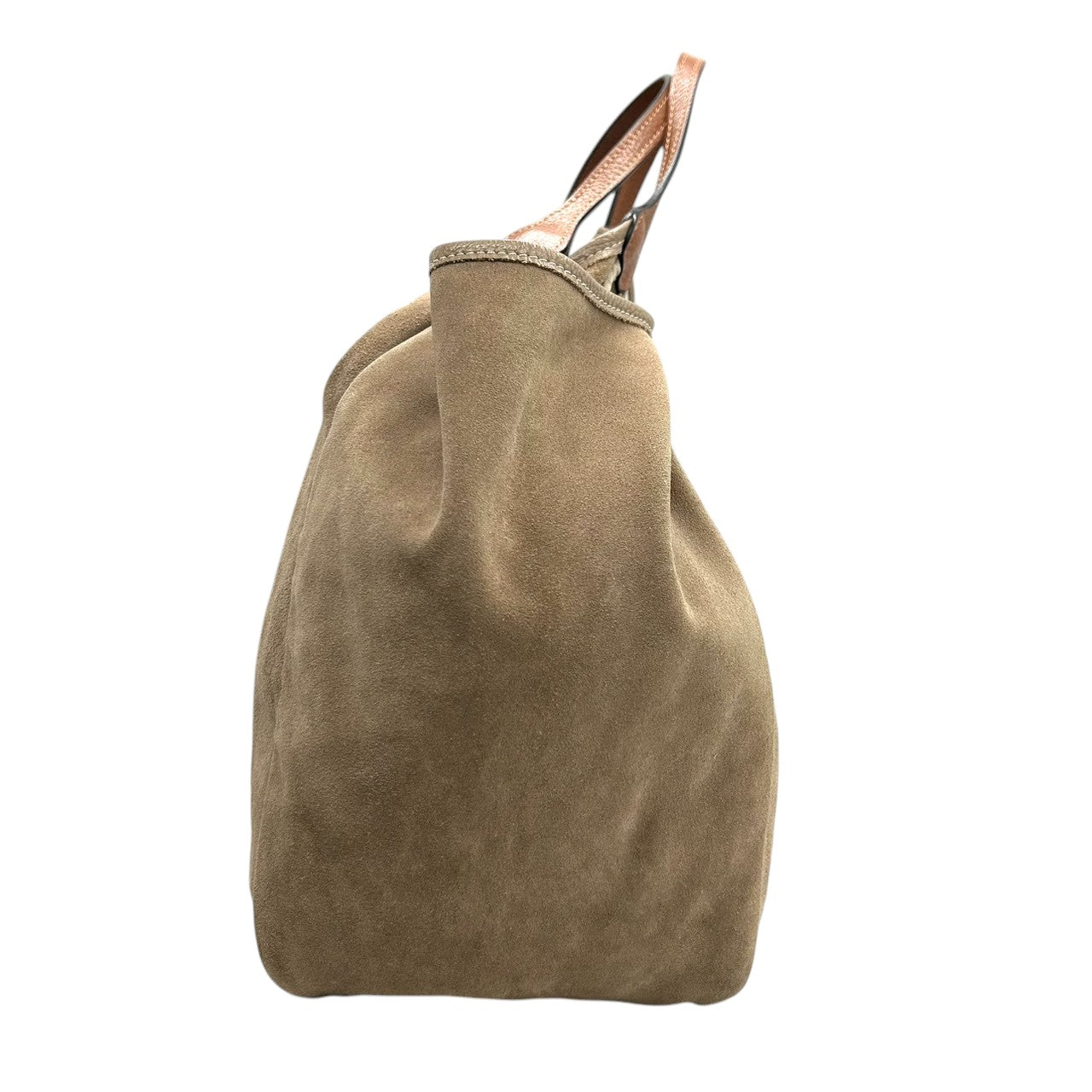 MARCO MASI マルコマージ トートバッグ ワンショルダー ホーボーバッグ スエード レザー A4可 大容量 ベージュ ブラウン レディース エレガント 上品 カジュアル 通勤通学 イタリア製 U4