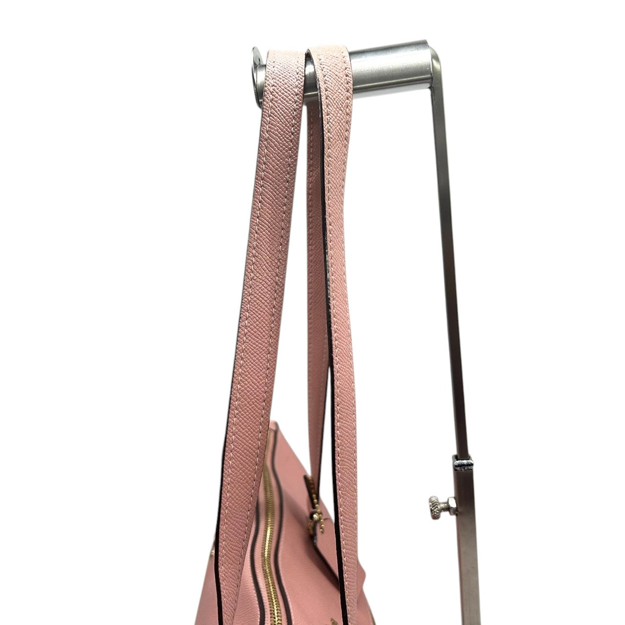 コーチ ギャラリー トートバッグ ハンドバッグ ワンショルダー レザー 本革 ピンク A4収納可 大容量 肩掛け レディース 通勤 通学 ビジネス きれいめ フェミニン 大人可愛い シンプル 定番人気 自立可 COACH F79608 U4