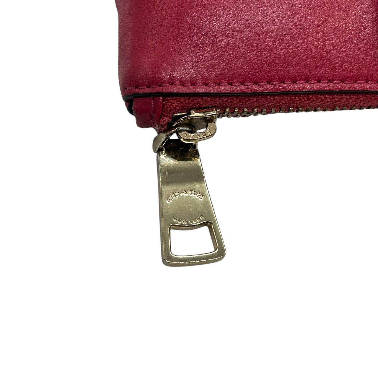 【美品】コーチ 2WAY トートバッグ ショルダーバッグ シグネチャー PVC レザー ブラウン レッド系 バイカラー A4可 大容量 斜め掛け 肩掛け レディース 通勤 通学 ビジネス フェミニン COACH F58286 U4