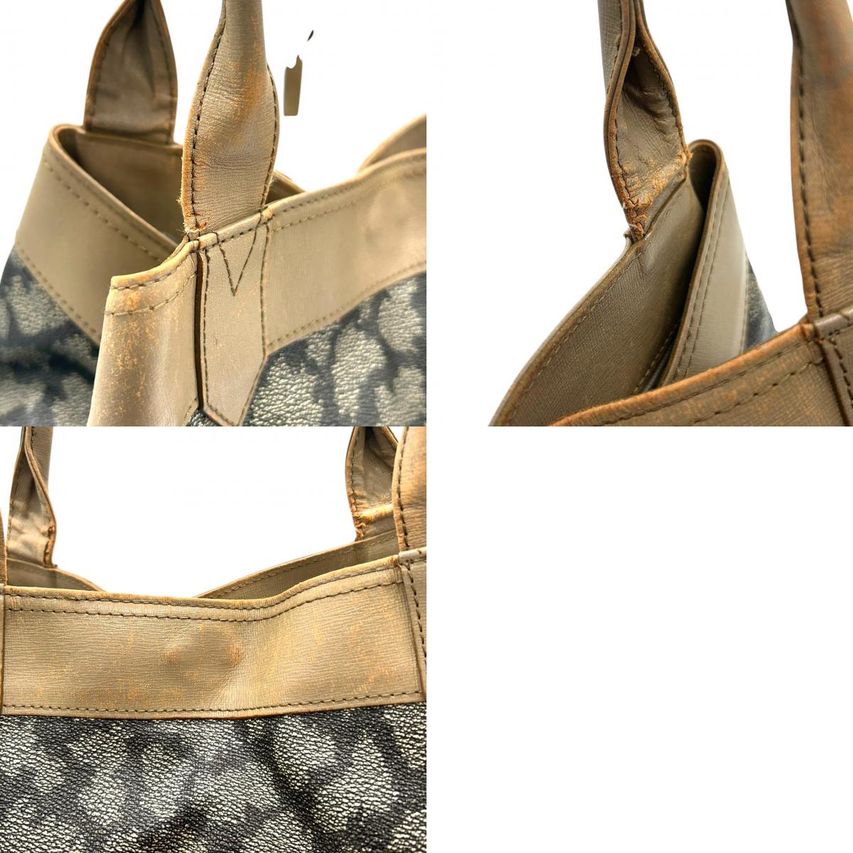 イヴサンローラン トートバッグ ワンショルダー PVC レザー YSLロゴ ジラフ柄 アニマル柄 ブラウン ベージュ A4可 大容量 肩掛け ヴィンテージ レディース クラシック エレガント YVES SAINT LAURENT s83