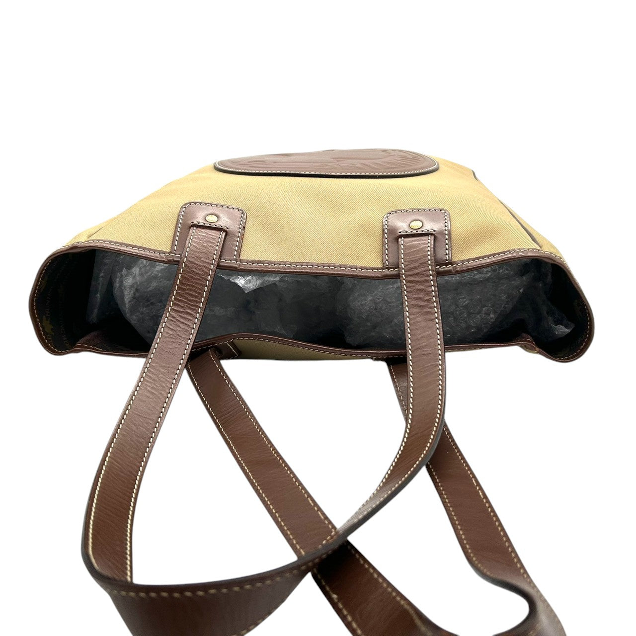 ハンティングワールド トートバッグ サファリトゥデイ ワンショルダー ナイロン レザー ブラウン デカロゴ A4収納可 大容量 肩掛け可 メンズ レディース ユニセックス 通勤 通学 定番人気モデル イタリア製 HUNTING WORLD s18