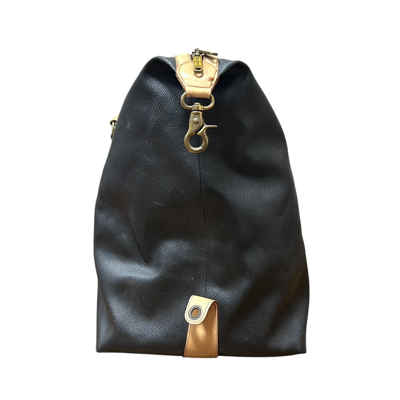 Burberrys バーバリーズ ボストンバッグ 旅行バッグ 大容量 ホースロゴ 騎士ロゴ レザー 本革 ブラック ブラウン メンズ レディース ユニセックス ヴィンテージ ビンテージ オールド イタリア製 出張 ゴルフ 希少 レア X3