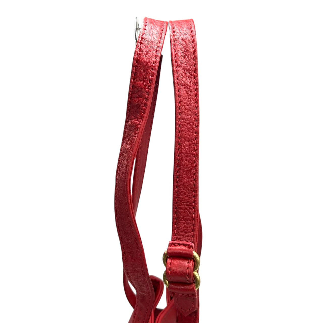 【美品】希少 USA製 オールドコーチ 巾着型 ショルダーバッグ 4923 バケットバッグ グラブタンレザー 本革 レッド 赤 レディース ワンショルダー 肩掛け クラシック ビンテージ レトロ エレガント COACH 人気モデル s44