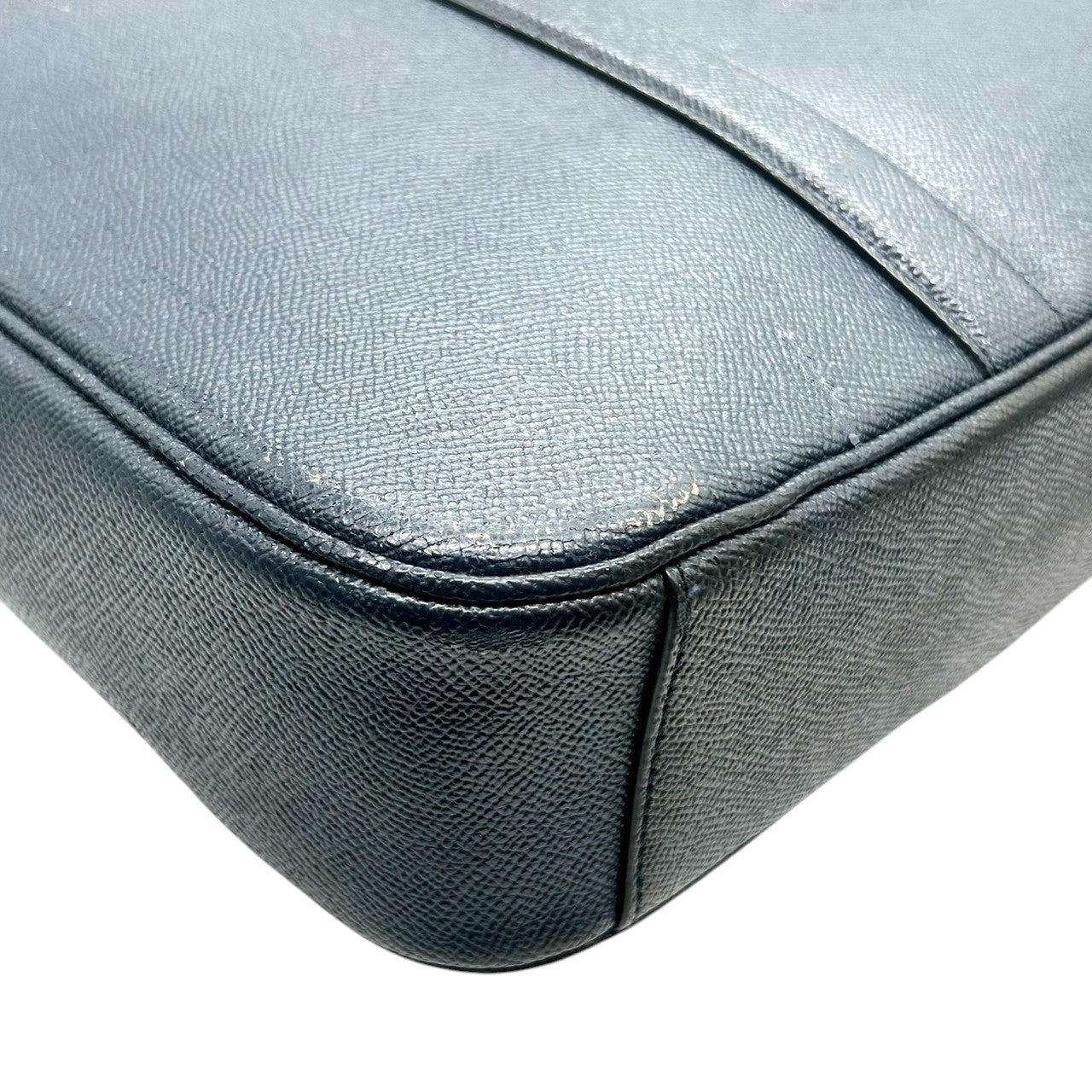 コーチ メトロポリタン 2WAY ビジネスバッグ F59057 ブリーフケース クロスグレインレザー ネイビー メンズ A4 PC収納可 通勤 書類鞄 COACH 斜め掛け クロスボディ 自立可 大容量 ショルダーバッグ X2