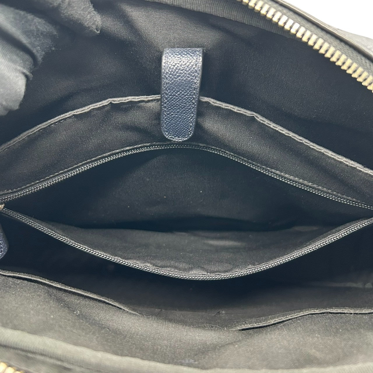 コーチ メトロポリタン 2WAY ビジネスバッグ F59057 ブリーフケース クロスグレインレザー ネイビー メンズ A4 PC収納可 通勤 書類鞄 COACH 斜め掛け クロスボディ 自立可 大容量 ショルダーバッグ X2