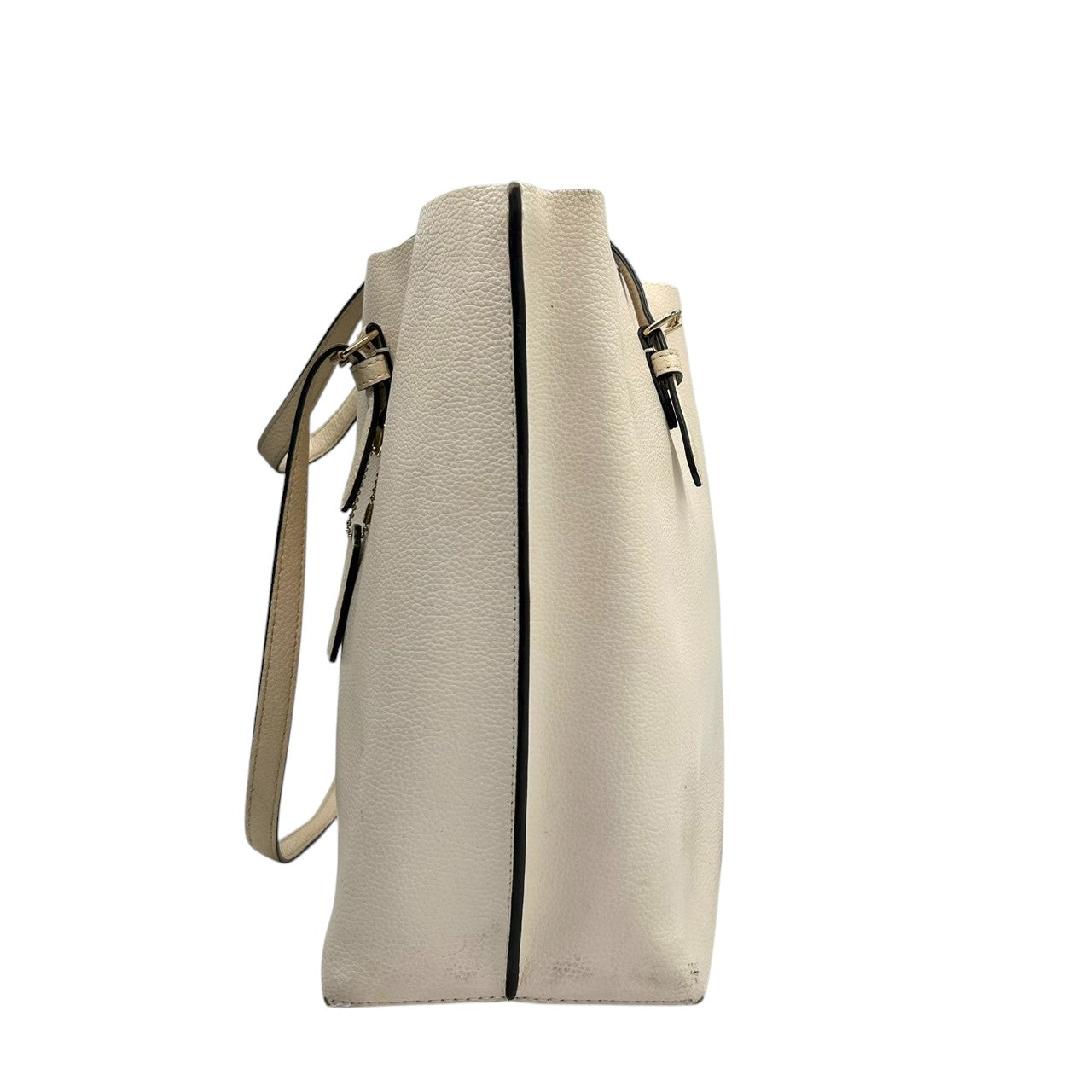 コーチ COACH マーケットトート 1671 レザー トートバッグ ショルダーバッグ A4ファイル収納可能 肩掛け可 通勤通学 ビジネス 大容量 自立可 ホワイト アイボリー レディース シンプル エレガント M2040-1671 s12