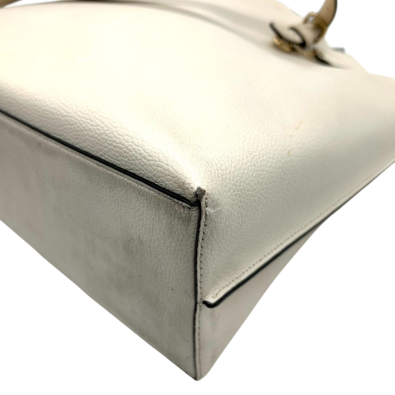 コーチ COACH マーケットトート 1671 レザー トートバッグ ショルダーバッグ A4ファイル収納可能 肩掛け可 通勤通学 ビジネス 大容量 自立可 ホワイト アイボリー レディース シンプル エレガント M2040-1671 s12