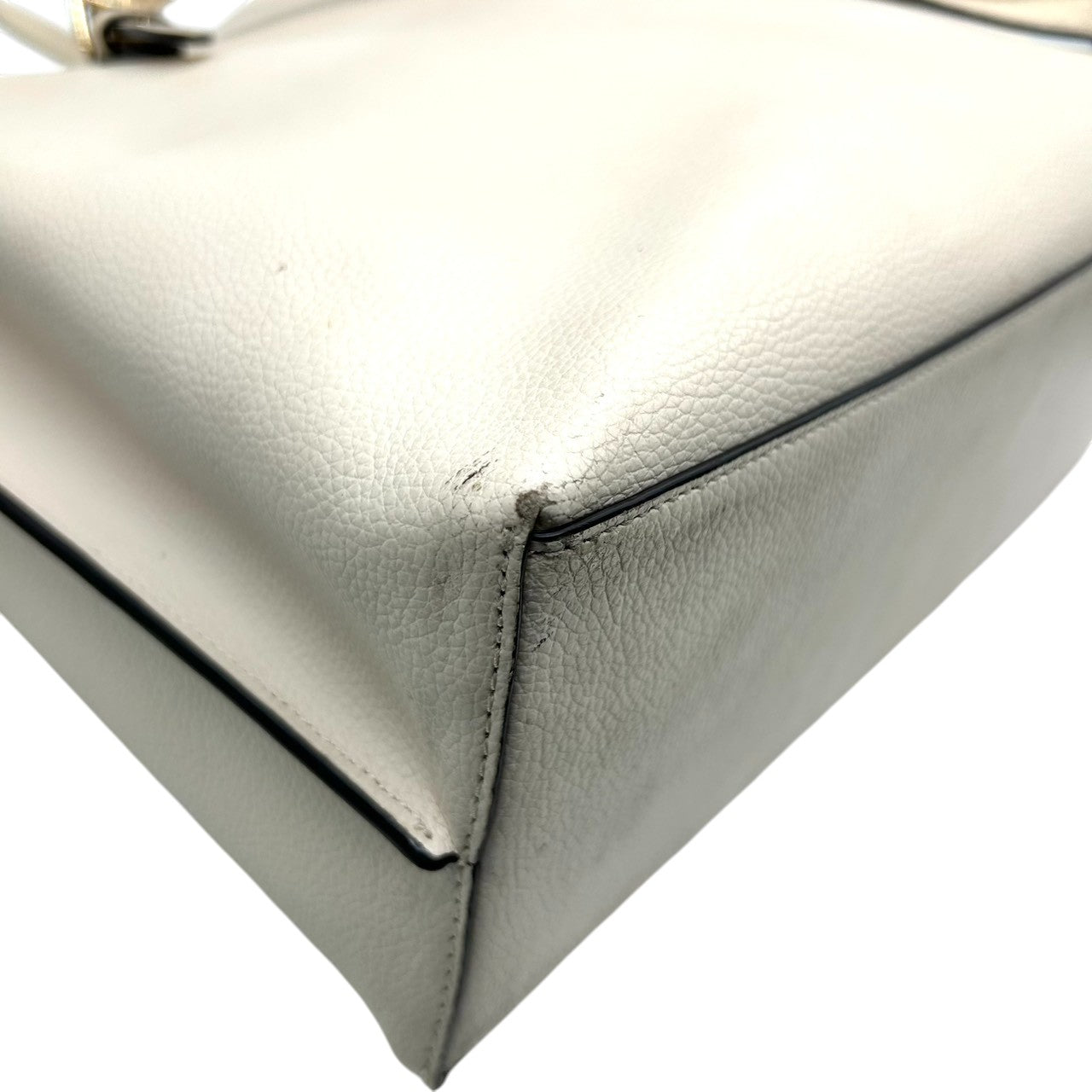 コーチ COACH マーケットトート 1671 レザー トートバッグ ショルダーバッグ A4ファイル収納可能 肩掛け可 通勤通学 ビジネス 大容量 自立可 ホワイト アイボリー レディース シンプル エレガント M2040-1671 s12