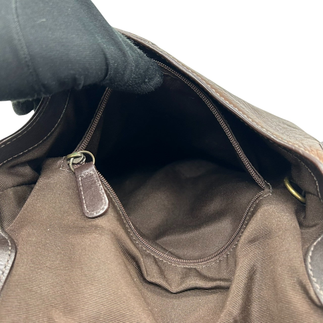 【希少】コーチ ショルダーバッグ 10065 レザー ブラウン スタッズ ビジュー ステッチ 斜め掛け可 A4収納可 メンズ レディース COACH メッセンジャーバッグ ビンテージ ウエスタンデザイン H0693-10065 s6