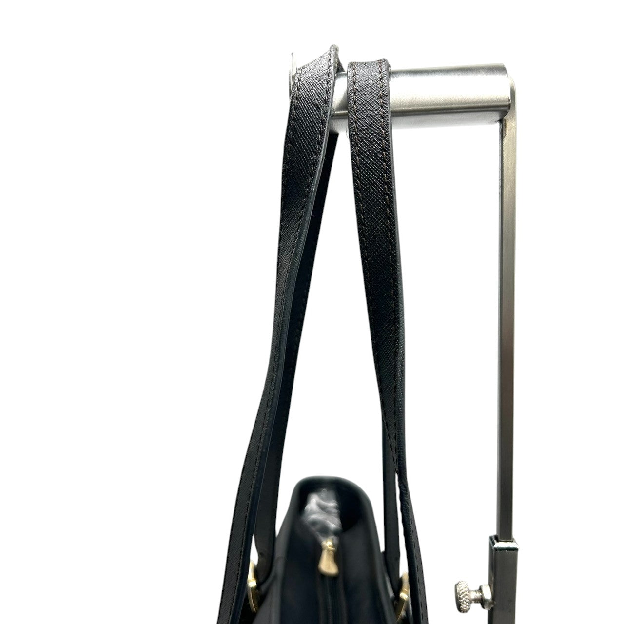 マイケルコース JET SET ITEM トートバッグ A4収納可 肩掛け PVCレザー ブラック レディース MICHAEL KORS ジェットセットアイテム 通勤通学 ビジネス 大容量 MKチャーム ゴールド金具 自立可 s12