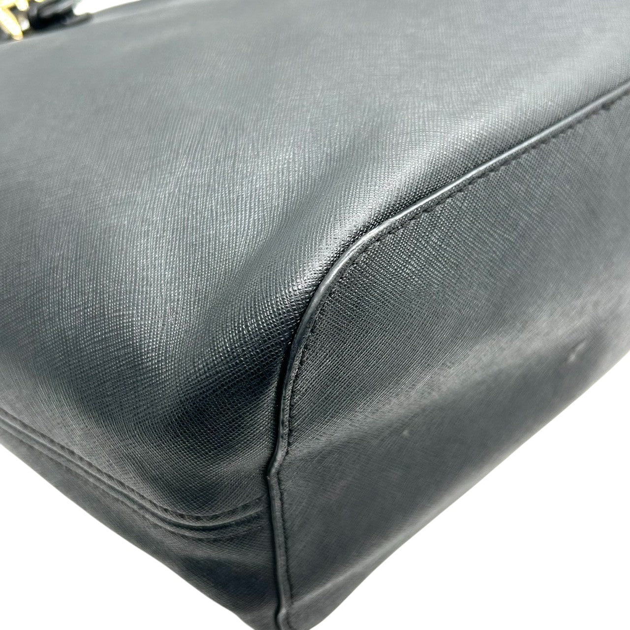 マイケルコース JET SET ITEM トートバッグ A4収納可 肩掛け PVCレザー ブラック レディース MICHAEL KORS ジェットセットアイテム 通勤通学 ビジネス 大容量 MKチャーム ゴールド金具 自立可 s12