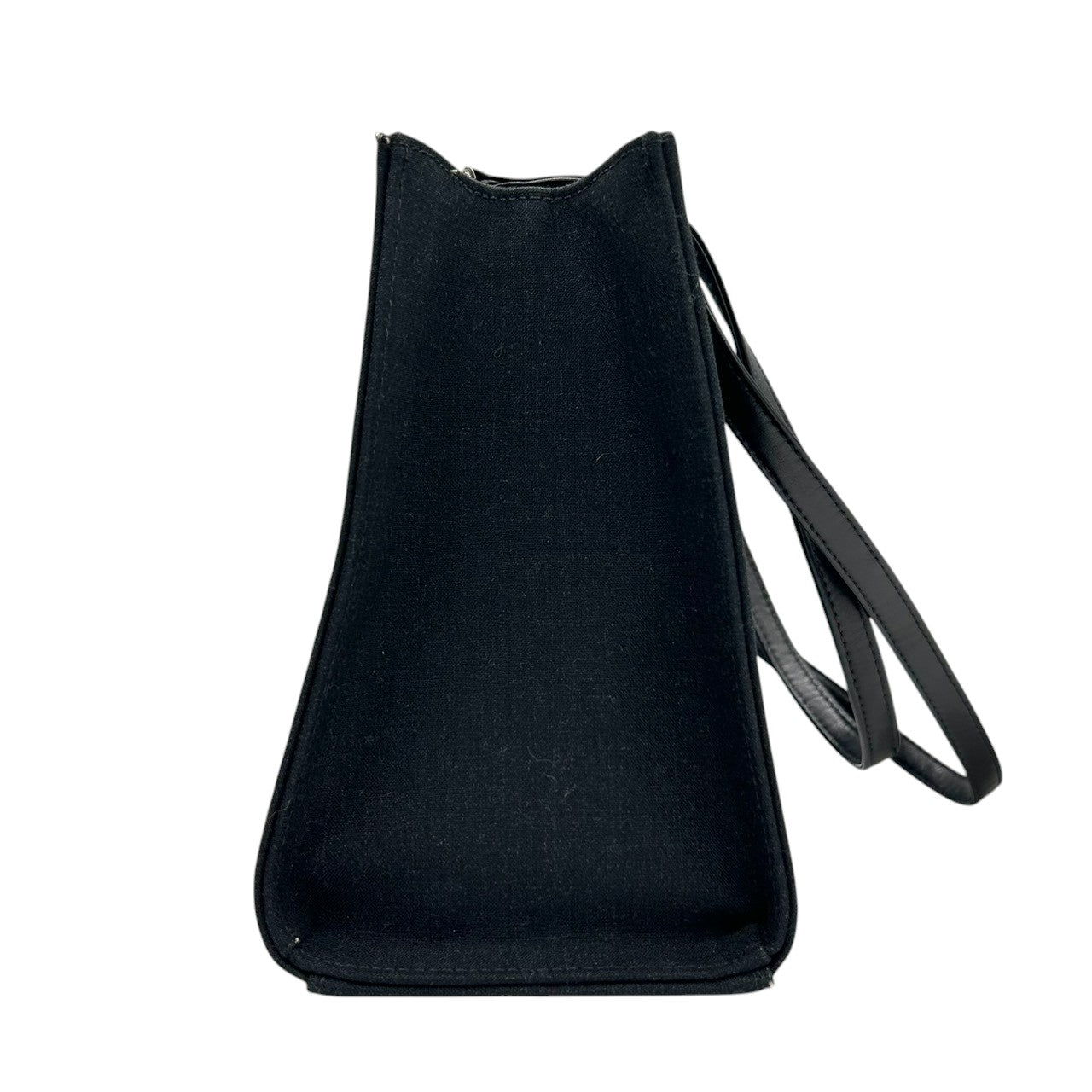 【美品】ケイトスペード ナイロン レザー トートバッグ ブラック A4収納可 肩掛け可 レディース kate spade new york ハンドバッグ 軽量 通勤通学 ビジネス シンプルデザイン クラシック 自立可 s84