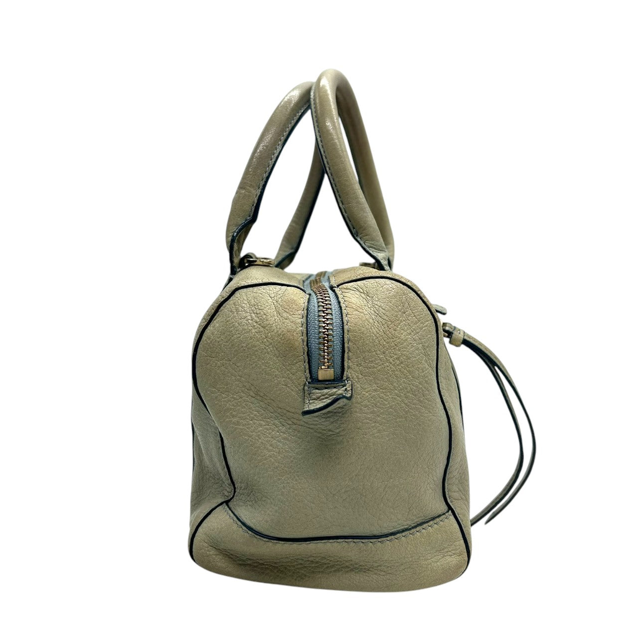 トリーバーチ 2WAY ハンドバッグ ショルダーバッグ ミニボストンバッグ レザー 本革 ライトグリーン ブルー レディース TORY BURCH 斜め掛け可 クロスボディ ダブルTロゴ エレガント クラシックデザイン バイカラー s84