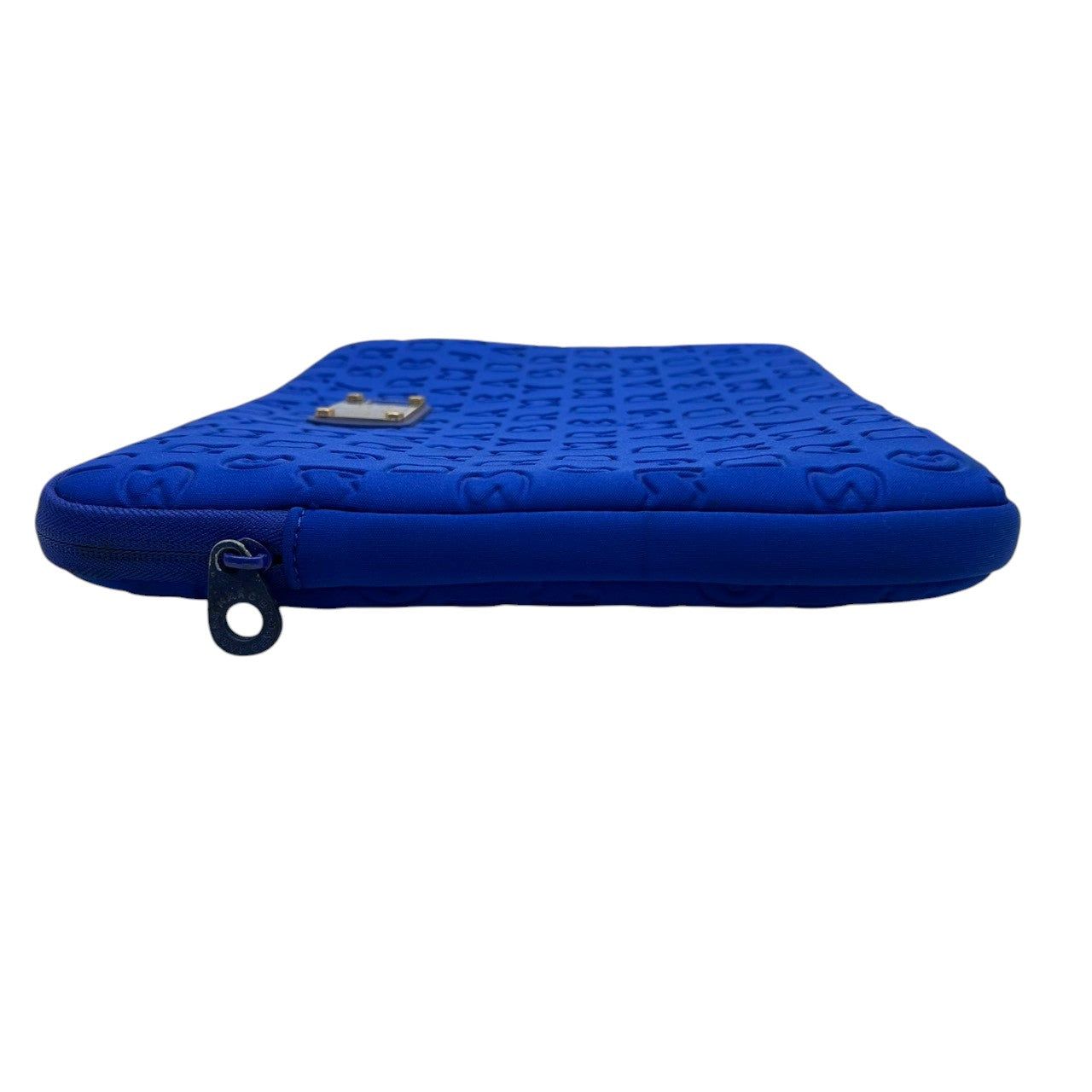 マークバイマークジェイコブス PCケース パソコンケース ナイロン ブルー ロゴ総柄 エンボス タブレットケース クラッチバッグ メンズ レディース MARC BY MARC JACOBS STANDARD SUPPLY WORKWEAR U6