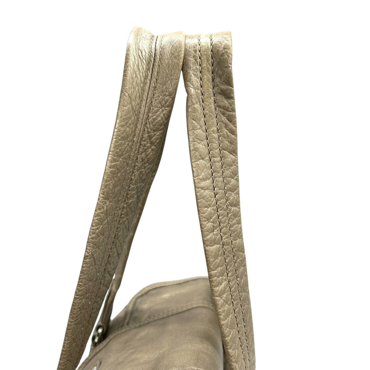 マークバイマークジェイコブス レザー ハンドバッグ ショルダーバッグ メタリックブロンズ 本革 レディース 肩掛け ワンショルダー ターンロック 大容量 通勤通学 MARC BY MARC JACOBS エレガントデザイン U6