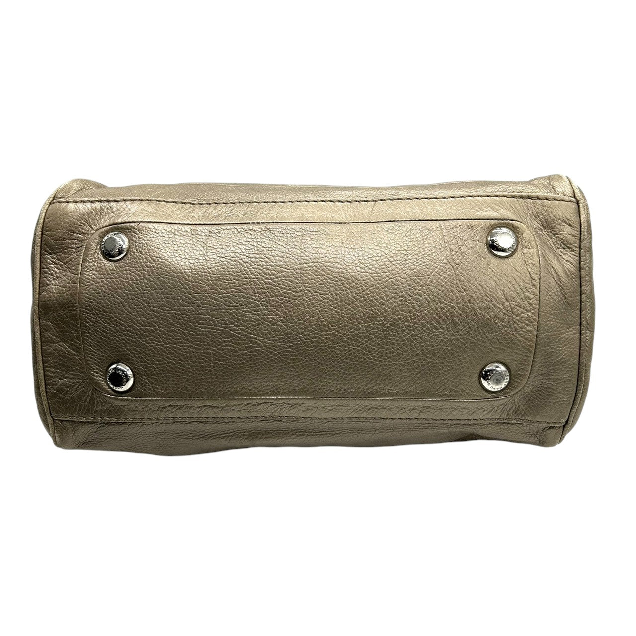 マークバイマークジェイコブス レザー ハンドバッグ ショルダーバッグ メタリックブロンズ 本革 レディース 肩掛け ワンショルダー ターンロック 大容量 通勤通学 MARC BY MARC JACOBS エレガントデザイン U6