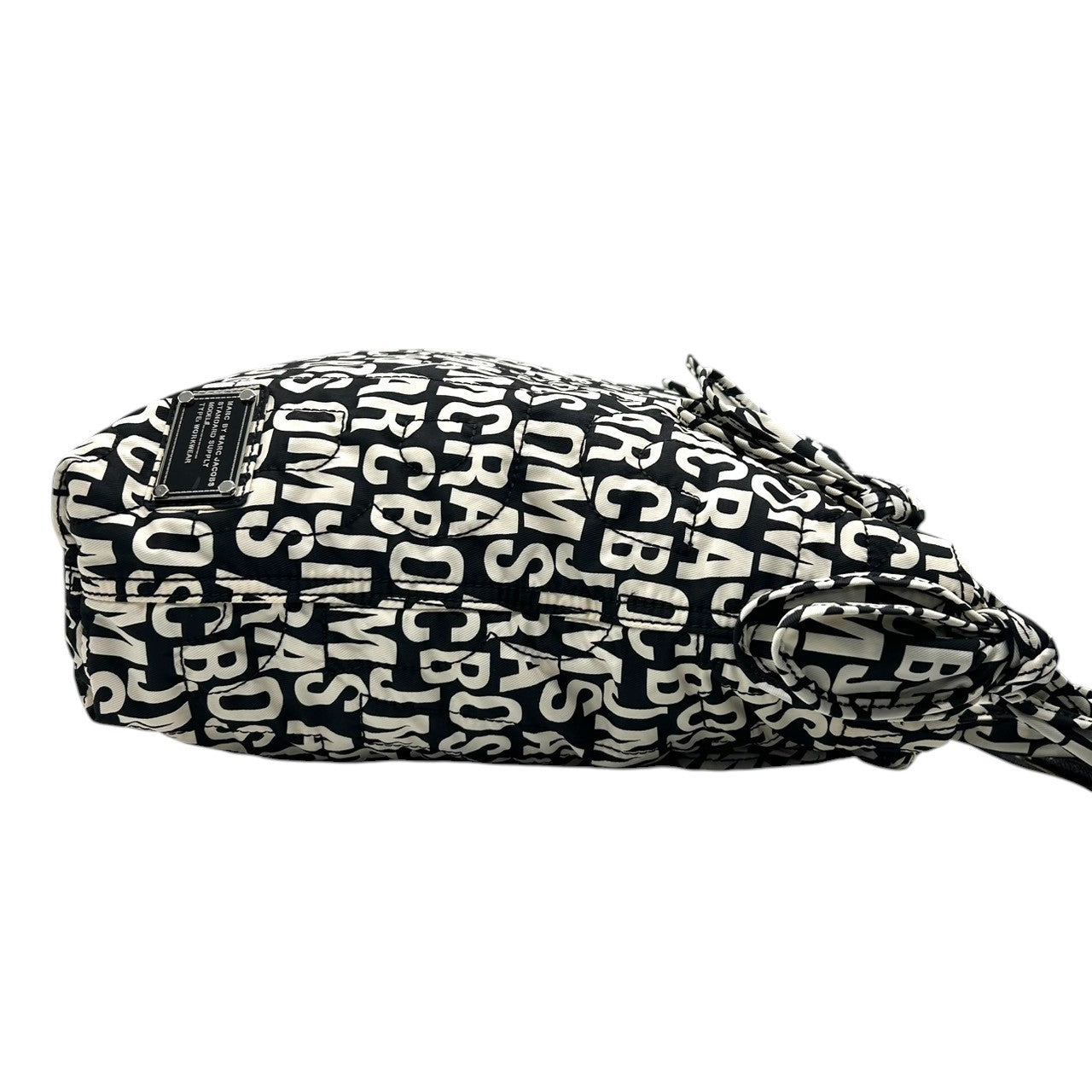 【美品／ポーチ付】マークバイマークジェイコブス 2WAY トートバッグ ナイロン ロゴ総柄 A4可 大容量 マザーズバッグ レディース MARC BY MARC JACOBS STANDARD SUPPLY ショルダーバッグ 軽量 U5