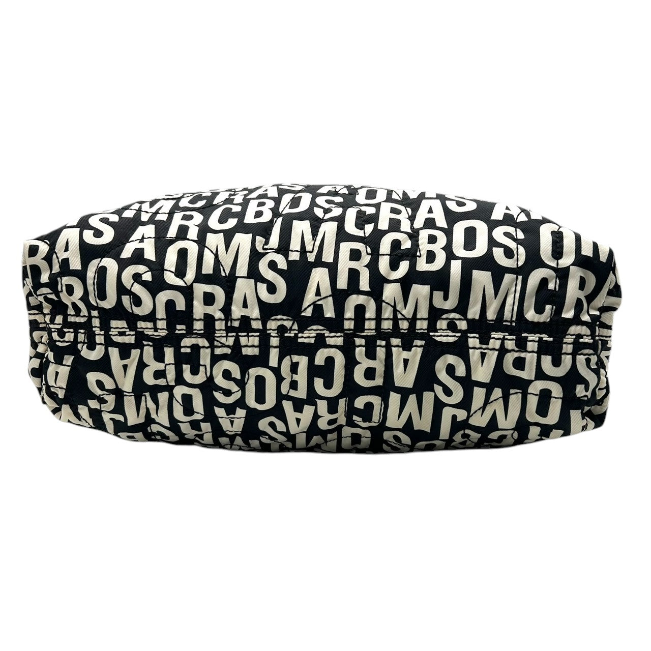 【美品／ポーチ付】マークバイマークジェイコブス 2WAY トートバッグ ナイロン ロゴ総柄 A4可 大容量 マザーズバッグ レディース MARC BY MARC JACOBS STANDARD SUPPLY ショルダーバッグ 軽量 U5