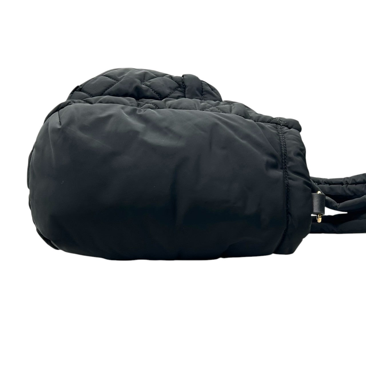 【美品】マークジェイコブス ナイロン キルティング 2WAY トートバッグ A4 PC可 大容量 マザーズバッグ ブラック レディース MARC JACOBS ショルダーバッグ 通勤通学 軽量 (ショルダーストラップ社外品) U5