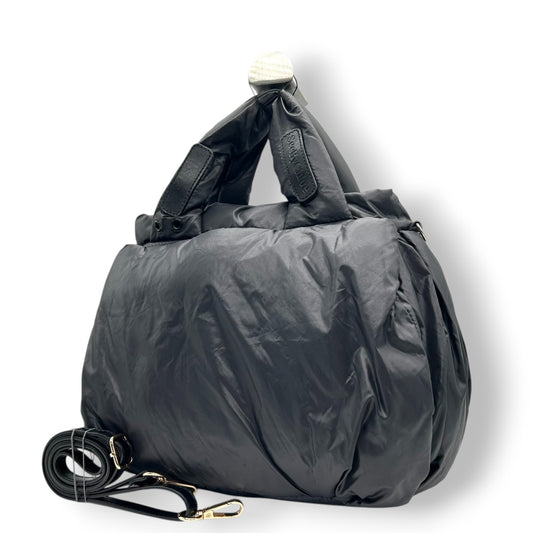 【美品】シーバイクロエ ジョイライダー 2WAY ハンドバッグ ナイロン ブラック レディース 斜め掛け可 大容量 軽量 SEE BY CHLOE JOY RIDER ふんわり パデッドバッグ (ショルダーストラップ社外品) U5